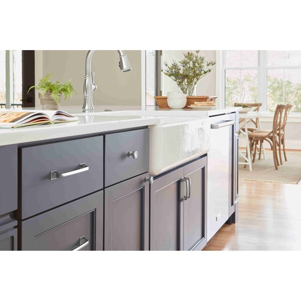 Amerock Ville 3-3/4 in 96 mm Center-to-Center Polished Chrome Cabinet Pull - BP3677526