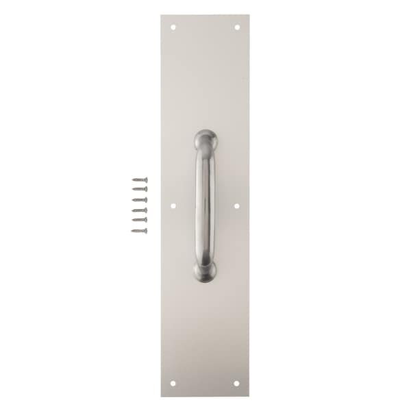 Brinks Commercial Brinks 15 in. L Satin Aluminum Pull Plate - BC41006