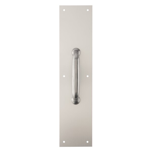 Brinks Commercial Brinks 15 in. L Satin Aluminum Pull Plate - BC41006