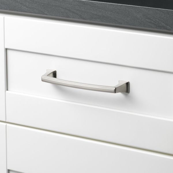 Gliderite Hardware 5 in. Center to Center Cabinet Base Pull - 87380-128-SN - 87380-128-SN-1