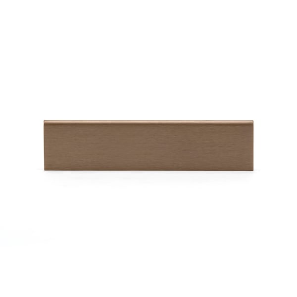 Richelieu 7 9/16-inch (192 mm) Center to Center Champagne Bronze Contemporary Edge Pull - BP9696192CHBRZ