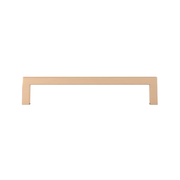 Richelieu Lambton Collection 6 5/16-inch (160 mm) Champagne Bronze Modern Rectangular Cabinet Pull - BP873160CHBRZ