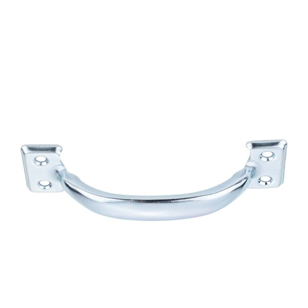 South Main Hardware 5.5 in. (140 mm) Silver Steel Cabinet Drawer Pull (2PK) - SH3080-SLV-2
