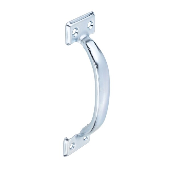 South Main Hardware 5.5 in. (140 mm) Silver Steel Cabinet Drawer Pull (2PK) - SH3080-SLV-2
