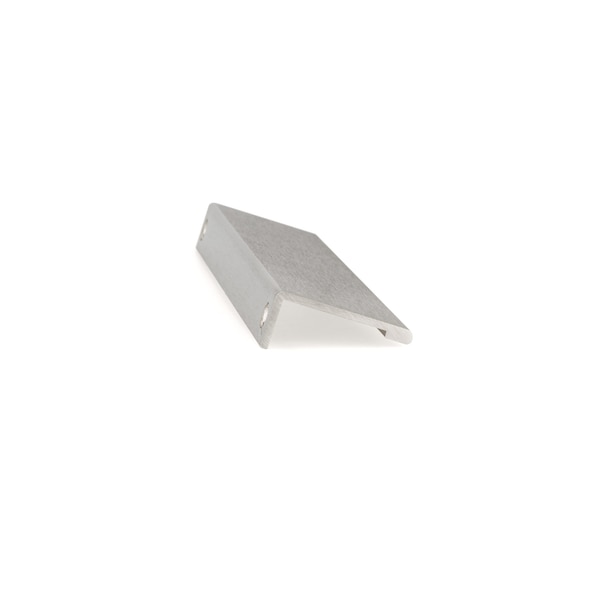 Richelieu 7 9/16 in (192 mm) Center-to-Center Stainless Steel Contemporary Drawer Edge Pull - BP9898192170