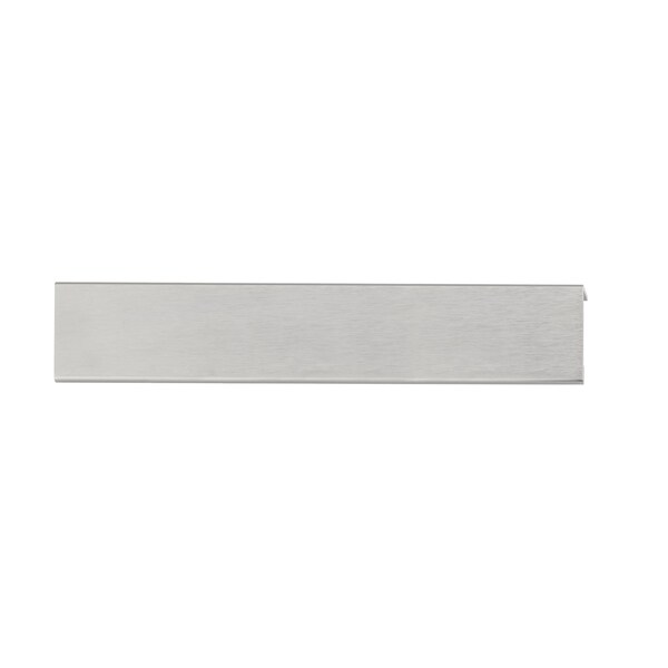 Richelieu 7 9/16 in (192 mm) Center-to-Center Stainless Steel Contemporary Drawer Edge Pull - BP9898192170