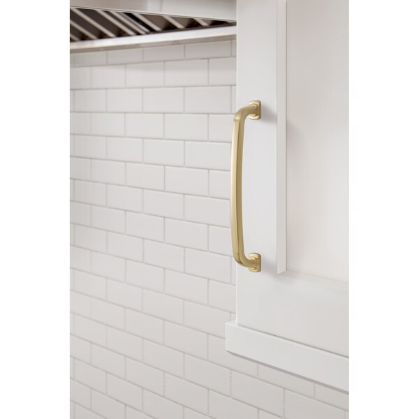 Amerock Surpass 6-5/16 in 160 mm Center-to-Center Champagne Bronze Cabinet Pull - BP36896CZ