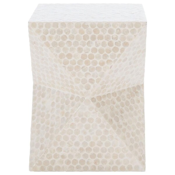 Safavieh Milan Accent Table, White - ACC1802A