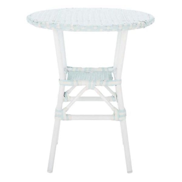 Safavieh California Bistro Table Baby Blue & White - PAT7536G
