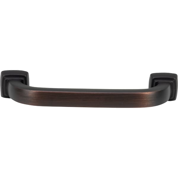 Designperfect 3-3/4'' Center-to-Center Handle Pull, Brushed Oil Rubbed Bronze, 10PK - DPA10S33ORB