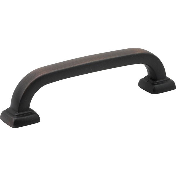 Designperfect 3-3/4'' Center-to-Center Handle Pull, Brushed Oil Rubbed Bronze, 10PK - DPA10S33ORB