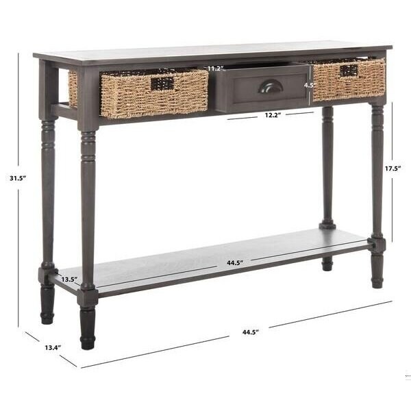Safavieh Winifred Console Table- Grey - 32 x 14 x 44 in. - AMH5730A
