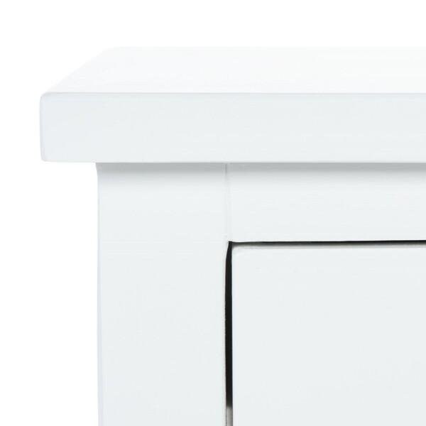 Safavieh Maxine Accent Table- Shady White - 26.75 x 15 x 18 in. - AMH6608A