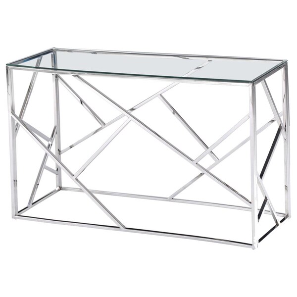 Kd Gabinetes Stainless Steel Living Room Silver Sofa Table - KD2207310