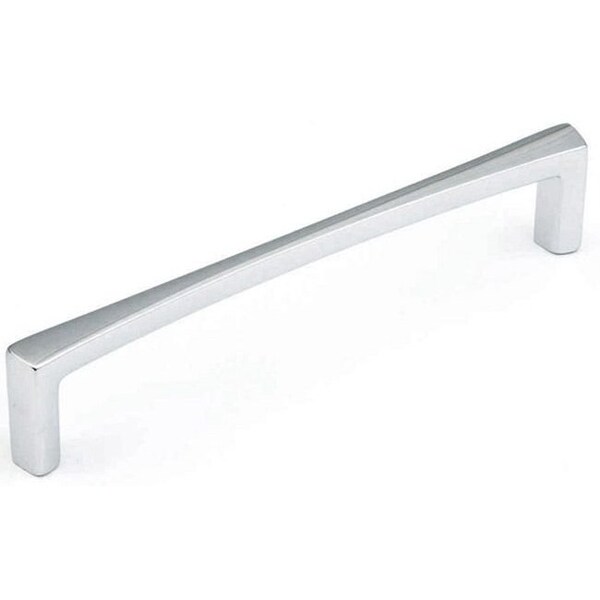 Schaub 6in Center to Center Italian Contemporary Cabinet Pull Polished Chrome Finish - 502-26