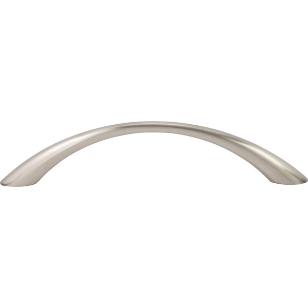 Designperfect 5-1/16'' Center-to-Center Arch Pull, Brushed Satin Nickel - DPA-H384SNB