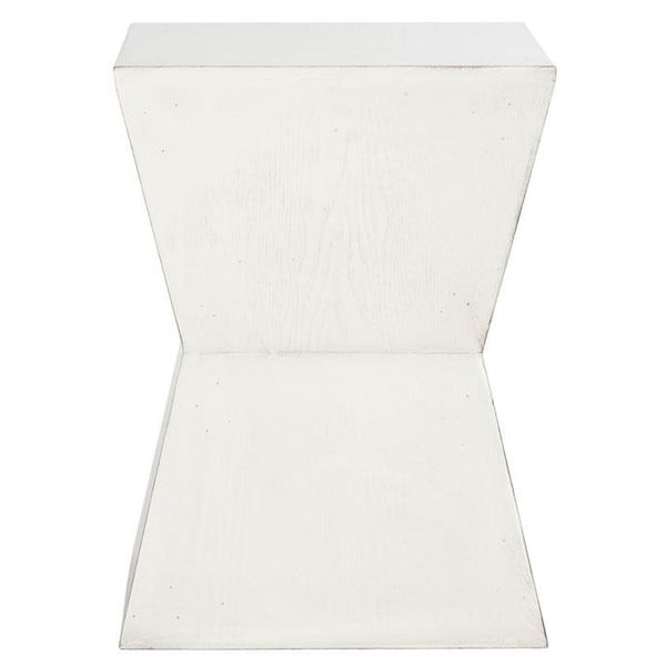 Safavieh Lotem Accent Table, White Birch - 17.9 x 13 x 13 in. - AMH6618C