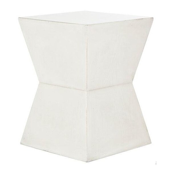 Safavieh Lotem Accent Table, White Birch - 17.9 x 13 x 13 in. - AMH6618C