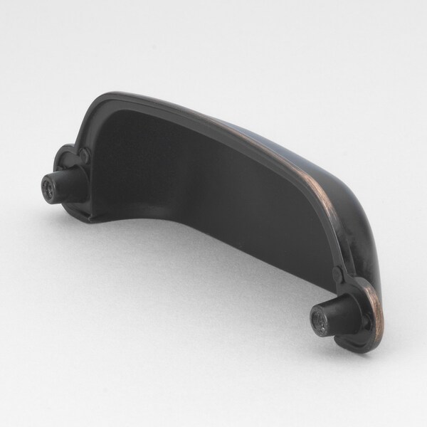 Gliderite Hardware 3-1/2 in. Center to Center Bin Pull Oil Rubbed Bronze - 4767-ORB-1
