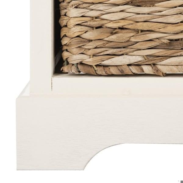 Safavieh Harry Storage Unit - Distressed Cream - AMH5702C