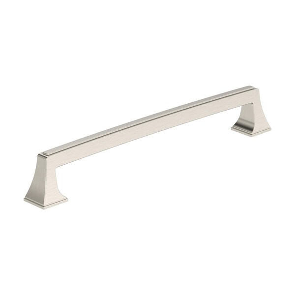 Amerock Mulholland 8 inch 203mm Center-to-Center Satin Nickel Cabinet Pull - BP53535G10