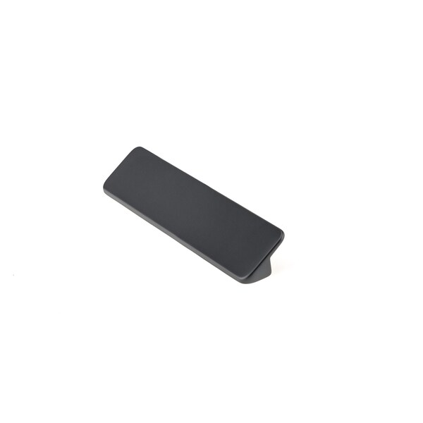 Richelieu 1 1/4 in to 5 1/16 in (32 mm to 128 mm) Center-to-Center Matte Black Contemporary Drawer Pull - 788896900