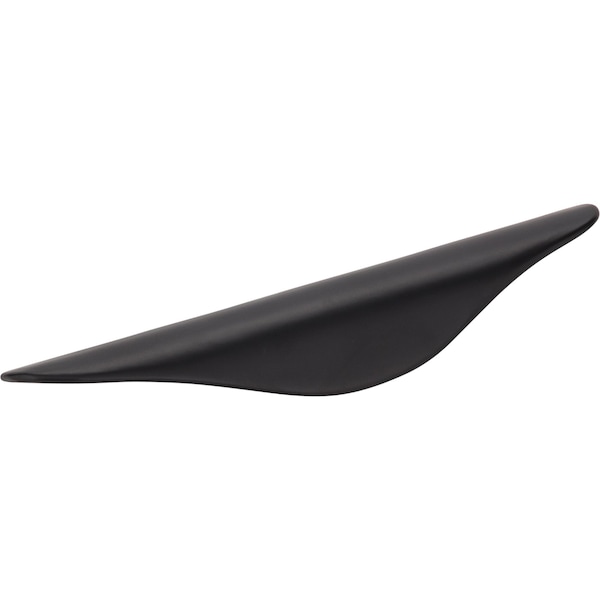 Elements By Hardware Resources 3" Center-to-Center Matte Black Verona Cabinet Cup Pull - 7210
