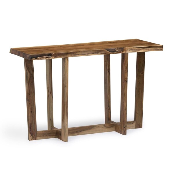 Kd Cama De Bebe Berkshire Natural Live Edge Wood Media Console Table - KD3250821
