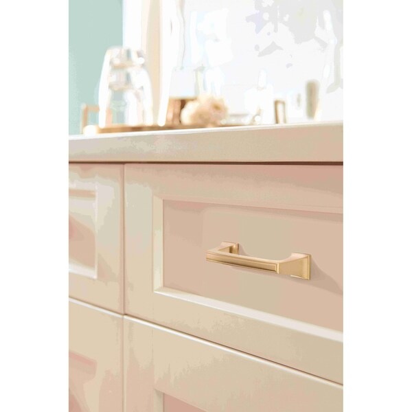 Amerock Mulholland 3 in 76 mm Center-to-Center Champagne Bronze Cabinet Pull - BP53030CZ