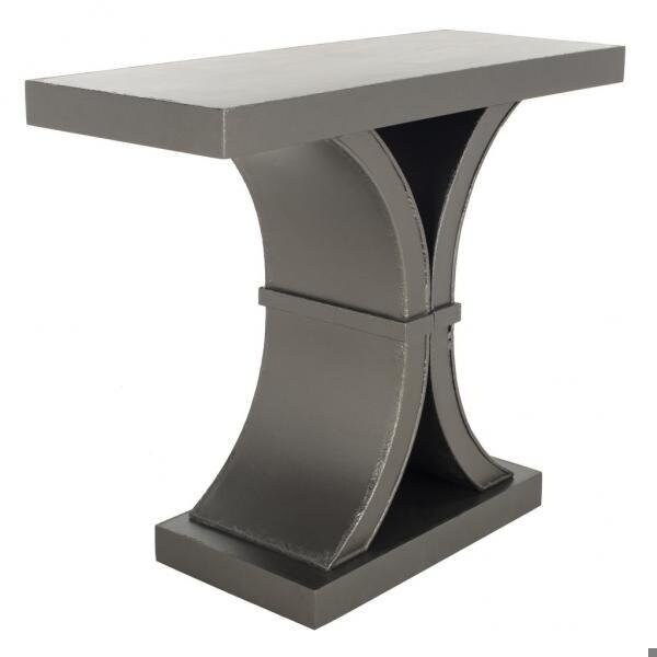 Safavieh Dryden Console, Distressed Black - AMH1509A