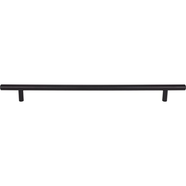 Elements By Hardware Resources 288 mm Center-to-Center Matte Black Naples Cabinet Bar Pull - 368MB