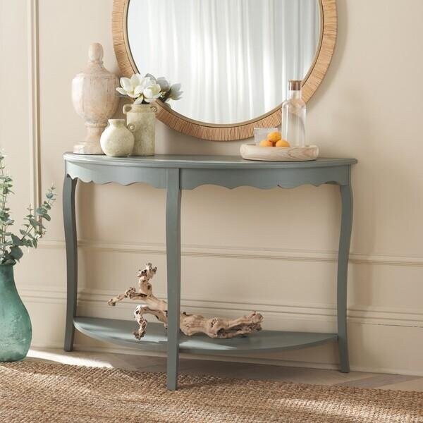 Safavieh Christina Console Table, French Grey - 30.1 x 14.1 x 35.8 in. - AMH6610B