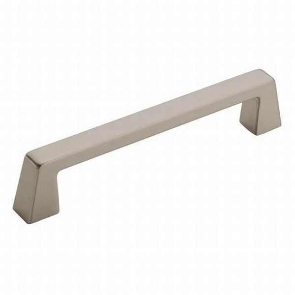 Amerock BP55277G10-25PACK 5-1/16" (128 mm) CTC Blackrock Cab Pull Satin Nickel - BP55277G10-25PACK