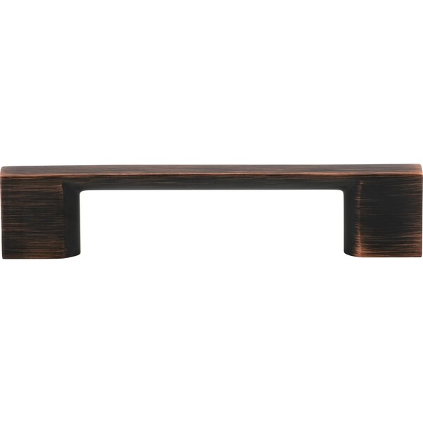 Designperfect 3-3/4'' Center-to-Center Square Cabinet Pull, Brushed Oil Rubbed Bronze, 25PK - DPA25S793ORB