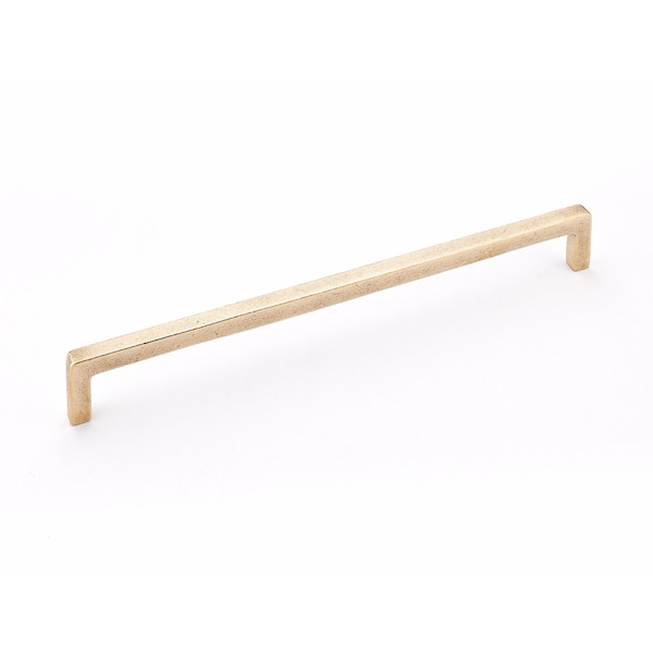 Schaub 12in Center to Center Vinci Cabinet Pull Natural Bronze Finish - 788-12-NB