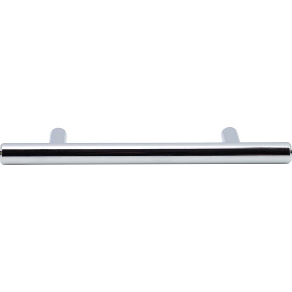 Designperfect 3-3/4'' Center-to-Center Cabinet Bar Pull, Polished Chrome, 25PK - DPA25T203PC