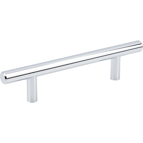 Designperfect 3-3/4'' Center-to-Center Cabinet Bar Pull, Polished Chrome, 25PK - DPA25T203PC