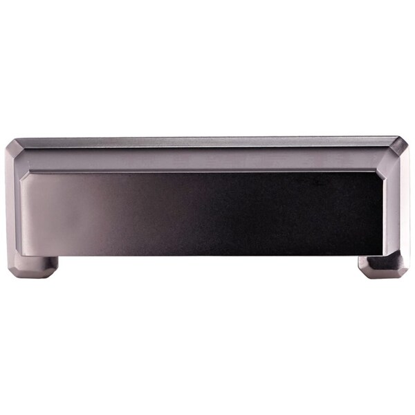 Pride Industrial 3in and 3-3/4in Center to Center Charleston Cup Cabinet Pull Dark Pewter Finish - P90396DP