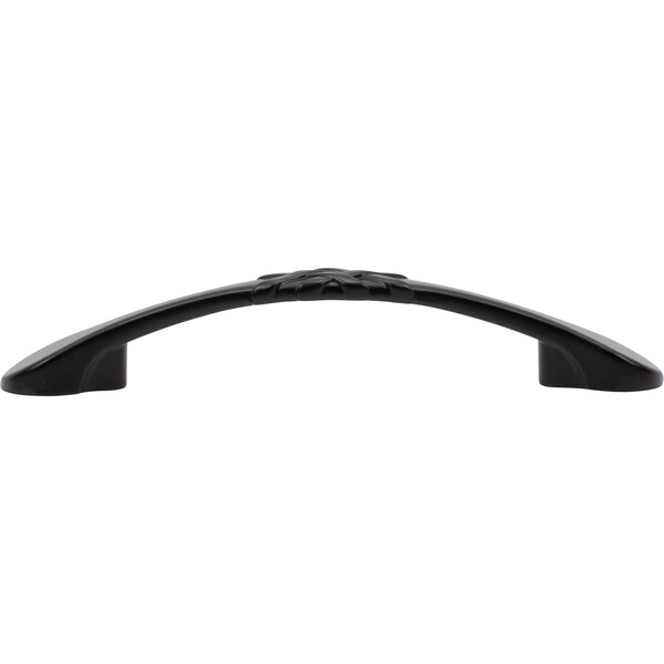 Designperfect 3-3/4'' Center-to-Center Arch Pull, Matte/Flat Black - DPA-L663BLK