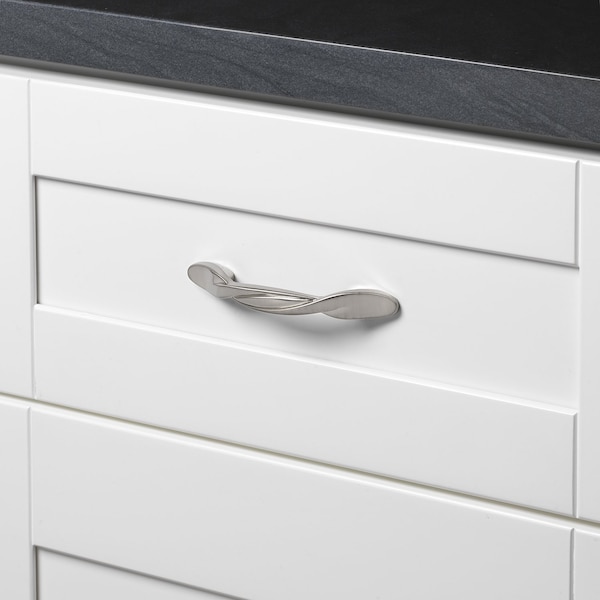 Gliderite Hardware 3 in. Classic Twisted Pull Cabinet Hardware Handle - 87340-SN, 25PK - 87340-SN-25