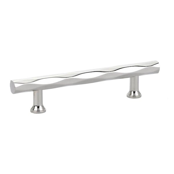 Patioplus 5 in. C-C US14 Cabinet Tribeca Pull, Polished Nickel - PA3240011