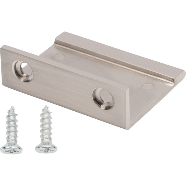 Designperfect 1-1/4'' Center-to-Center Cabinet Tab Pull, Brushed Satin Nickel, 10PK - DPA10F421SNB