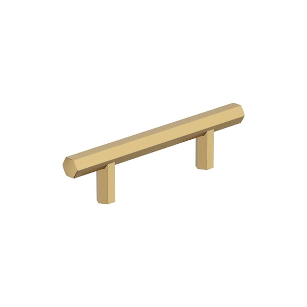 Amerock Caliber 3 inch 76mm Center-to-Center Champagne Bronze Cabinet Pull - BP37365CZ