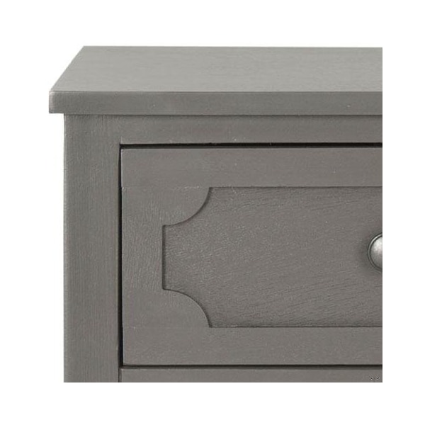 Safavieh Rosaleen Side Chest- Grey - 26.75 x 13.5 x 17 in. - AMH5723A