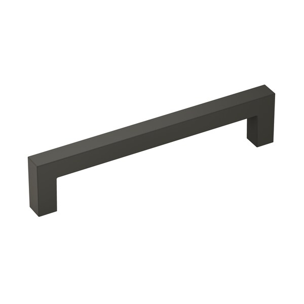 Amerock Monument 5-1/16 inch 128mm Center-to-Center Matte Black Cabinet Pull, 10PK - 10VMP36571FB