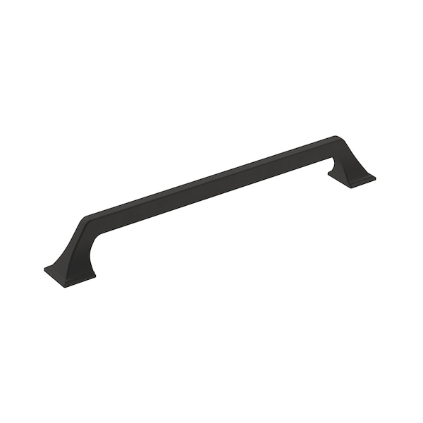 Amerock Exceed 8-13/16 in 224 mm Center-to-Center Matte Black Cabinet Pull - BP36884FB