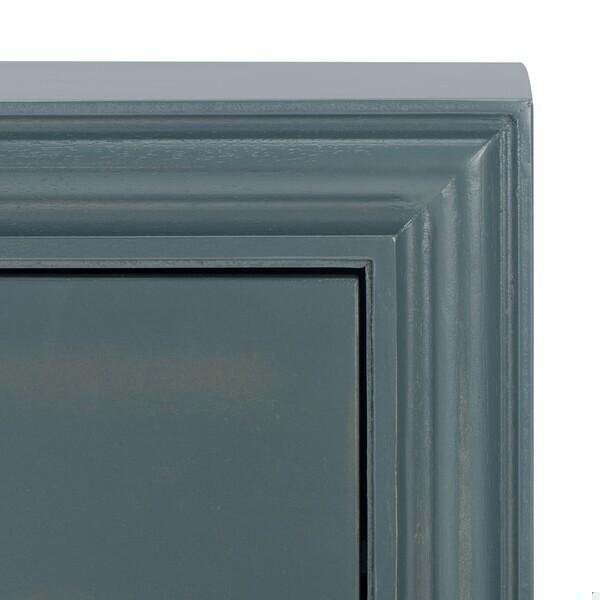 Safavieh Blaise Accent Stand- Steel Teal - 26 x 22 x 22 in. - AMH6605C