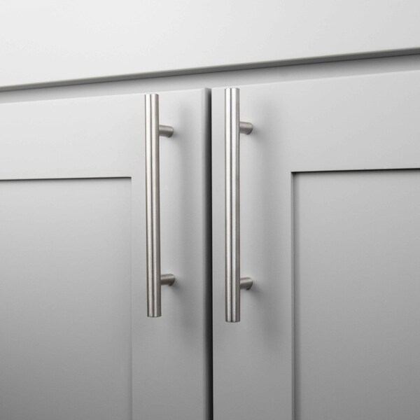 Heritage Designs Contemporary Bar Pull 5116 Inch 128mm Center to Center Satin Nickel Finish, 10PK - R077745SNX10B