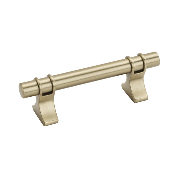 Amerock Davenport 3 in 76 mm Center-to-Center Golden Champagne Cabinet Pull - BP36600BBZ