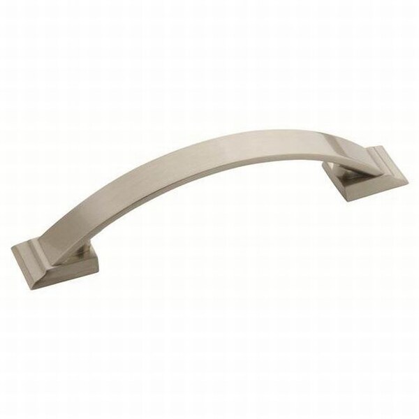 Amerock BP29355G10-10PACK 3-3/4" (96 mm) CTC Candler Cab Pull Satin Nickel - BP29355G10-10PACK